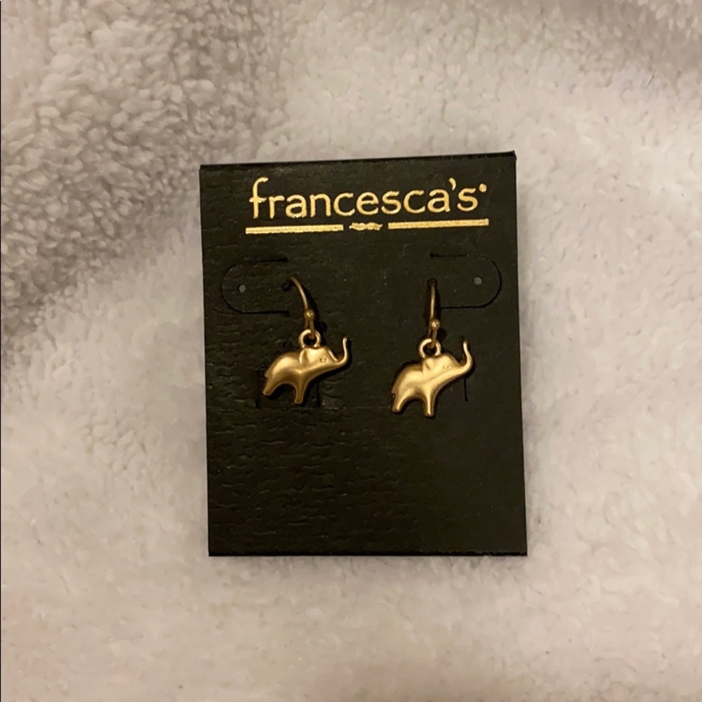 Elephant Dangle Earrings